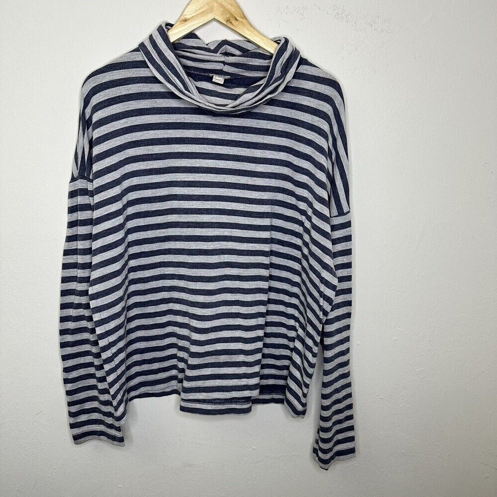 J. Crew striped sailor sweater navy and white‎ sweater Size Xxl